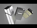 x-lighter XL069 cigarette case with lighter
