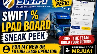 Swift Lease Operator Percentage Load Board