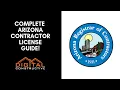 Complete Arizona Contractors License Guide - Exams AROC Requirements Fees Application and Bonds