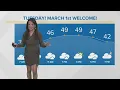 New month comes in quietly Cleveland weather forecast for March 1 2022