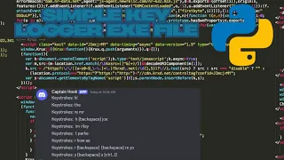 basic Discord webhook keylogger tutorial