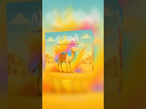 AL QASWA is available now in the languages, 🇵🇹🇬🇧🥹✨ #islamickidsbook