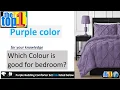 Best buy Purple Bedroom Decor Double Needle Stitching Comfy Bedding 3-piece Comforter Set All