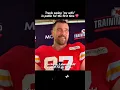 Travis saying my wife in public for the first time