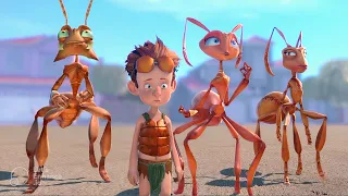 طفل بيضايق النمل فبيخطفوه وبيعاقبوه وبيبقي نمله زيهم ملخص فيلم The Ant Bull 