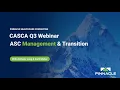 CASCA Q3 2025 - ASC Management in Transition Thriving Amid OBBB Fee Schedule Shifts New Growth