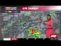 First Alert Weather Day Drier Afternoon ahead of widespread storms this evening