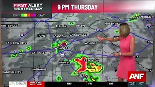 First Alert Weather Day Drier Afternoon ahead of widespread storms this evening
