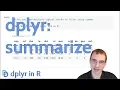 dplyr summarize