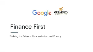 Finance First Ep 3-Striking the Balance Personalization and Privacy