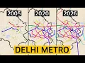 How Delhi Metro Became India s Largest Metro Network