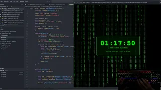 ASMR Programming - Matrix Digital Clock