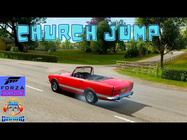 Forza Horizon 4 - Church Jump -  1967 Sunbeam Tiger