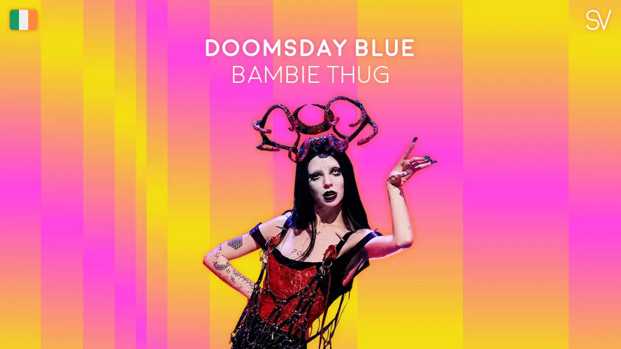 Bambie Thug - Doomsday Blue (Lyrics Video)