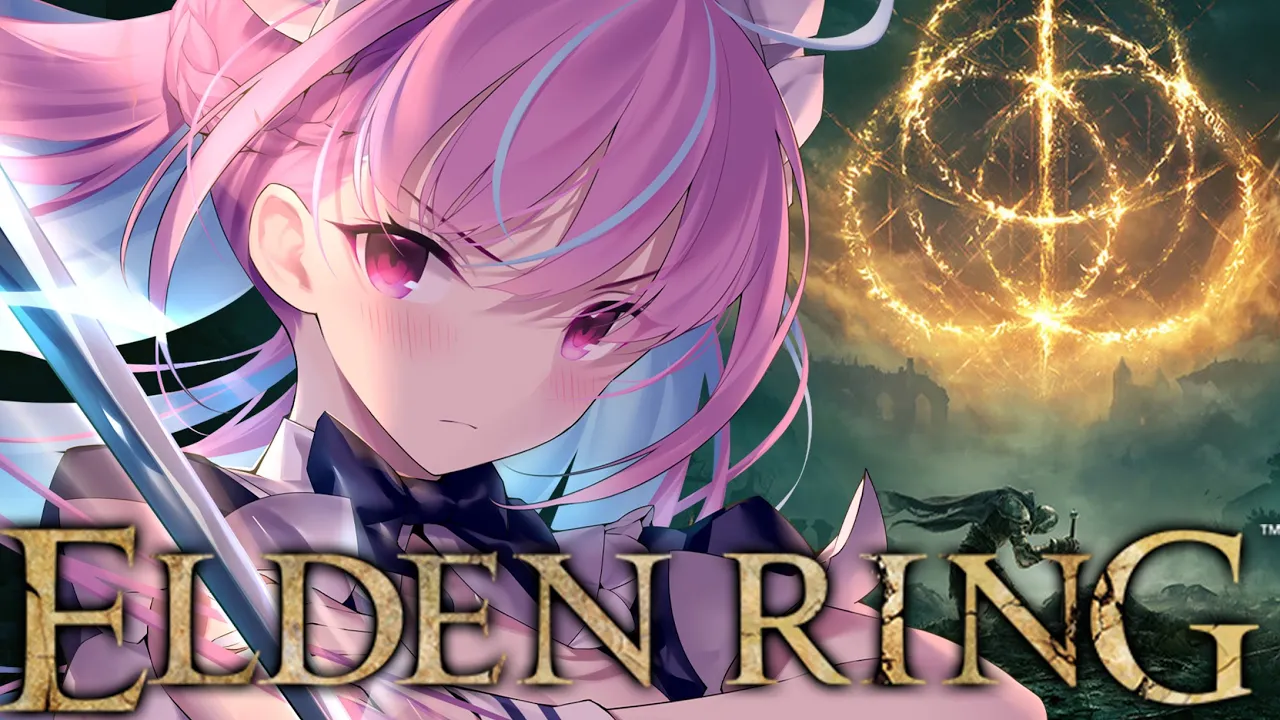 【ELDEN RING】死んだら即終了エルデンリングでクリア目指す！【湊あくあ/ホロライブ】