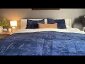 Sherpa Comforter ultra soft fluffy and worth it