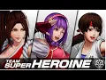 KOF XV Team Super Heroine