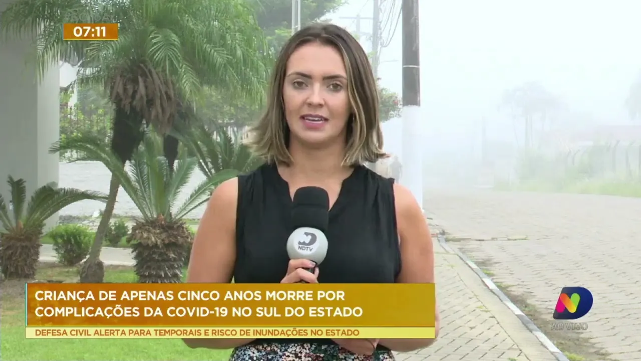 Criança de 5 anos morre por complicações da Covid-19 no Sul de SC