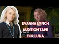 BEHIND THE SCENES CASTING AND AUDITION TAPE OF LUNA LOVEGOOD