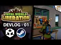 Adding 12 Mechanics to my Steam Game in 2 WEEKS Devlog 01 - Total World Liberation