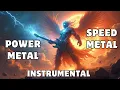 Download Lagu Celestial Storm: Instrumental Power \u0026 Speed Metal Album | 60 Minutes