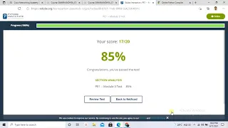 PCAP - Programming Essentials 1 in Python Quizzes Module 3 Test Answers