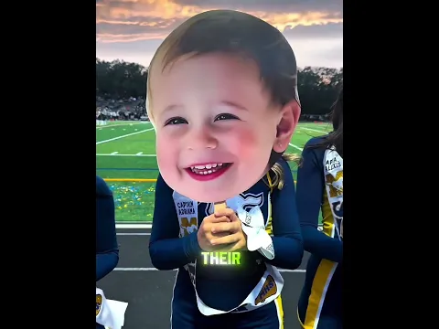Cheerleaders Show Their Childhood Photos! #shorts