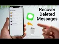 How to Recover Deleted Messages on iPhone 2026 Step-by-Step Guide