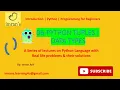 Python Tutorial for Beginners 6 Python Tuples