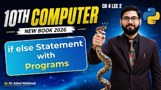 If else statement in python 10th class computer chapter 4