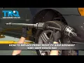 How to Replace Front Right CV Axle Assembly 2001-2009 Volvo S60