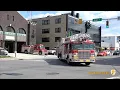 White Plains FD Ladder 32 Engine 70 Responding