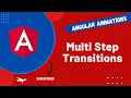 28 How to apply Multi step Transitions in the Angular Animations App - Angular16