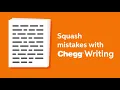 Chegg Writing Grammar