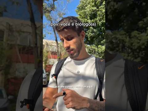 POV: você é biólogo(a) 😅 | Yago Stephano #meme #humor