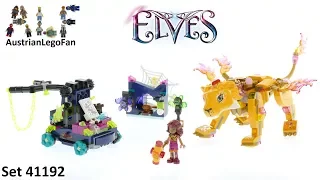 Lego Elves 41192 Azari & the Fire Lion Capture - Lego Speed Build Review
