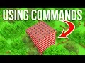 How to World Edit with Commands in Vanilla Minecraft
