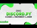 Discord py Bot Tutorial - Cogs Member Logs Episode MenuDocs