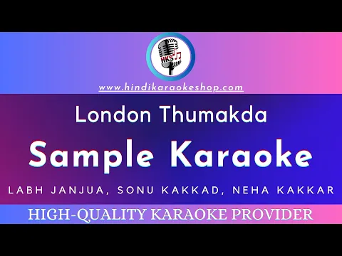 Download MP3 London Thumakda Karaoke With Lyrics | Queen | High Quality Karaoke