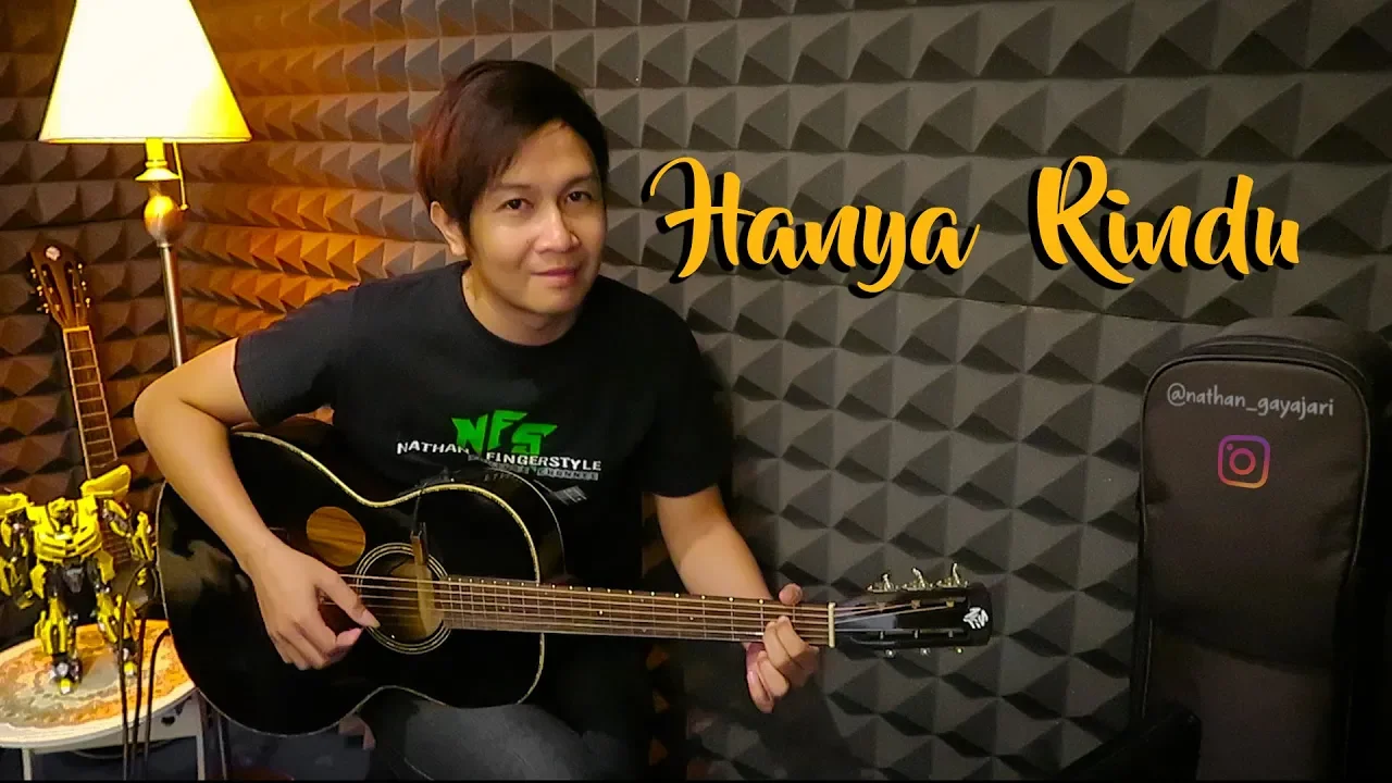 Andmesh - Hanya Rindu (Nathan Fingerstyle Cover) + Chord