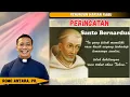 Download Lagu RenHar Rabu 20 Agustus 2025 Peringatan St. Bernardus, Abas \u0026 Pudjangga Gereja oleh Romo Antara, Pr.