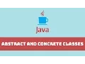 Java Programming Tutorial - Abstract and Concrete Classes
