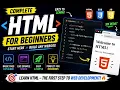 Start Learning HTML Part 1 HTML Basics for Beginners Build Your First Web Page