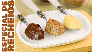ESSES 3 RECHEIOS VÃO SALVAR A SUA PRODUÇÃO! | Fáceis de fazer, estruturados, práticos e deliciosos!