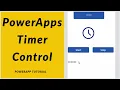 PowerApps Timer Control