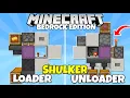 EASY Shulker Box Loader Unloader Tutorial Minecraft Bedrock MCPE Xbox PC Switch PS5