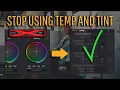 Why using temp tint is terrible even in R Camera RAW