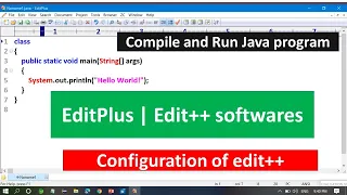 Compile and Run Java Program in EditPlus CONFIGURE EDITPLUS FOR JAVA PROGRAMS WriteCodeWith Princ