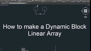 AutoCAD How to make a Dynamic Block Linear Array