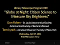 Globe at Night: Citizen Science to Measure Sky Brightness